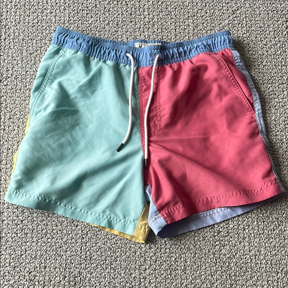 American Eagle Blue Swim Shorts